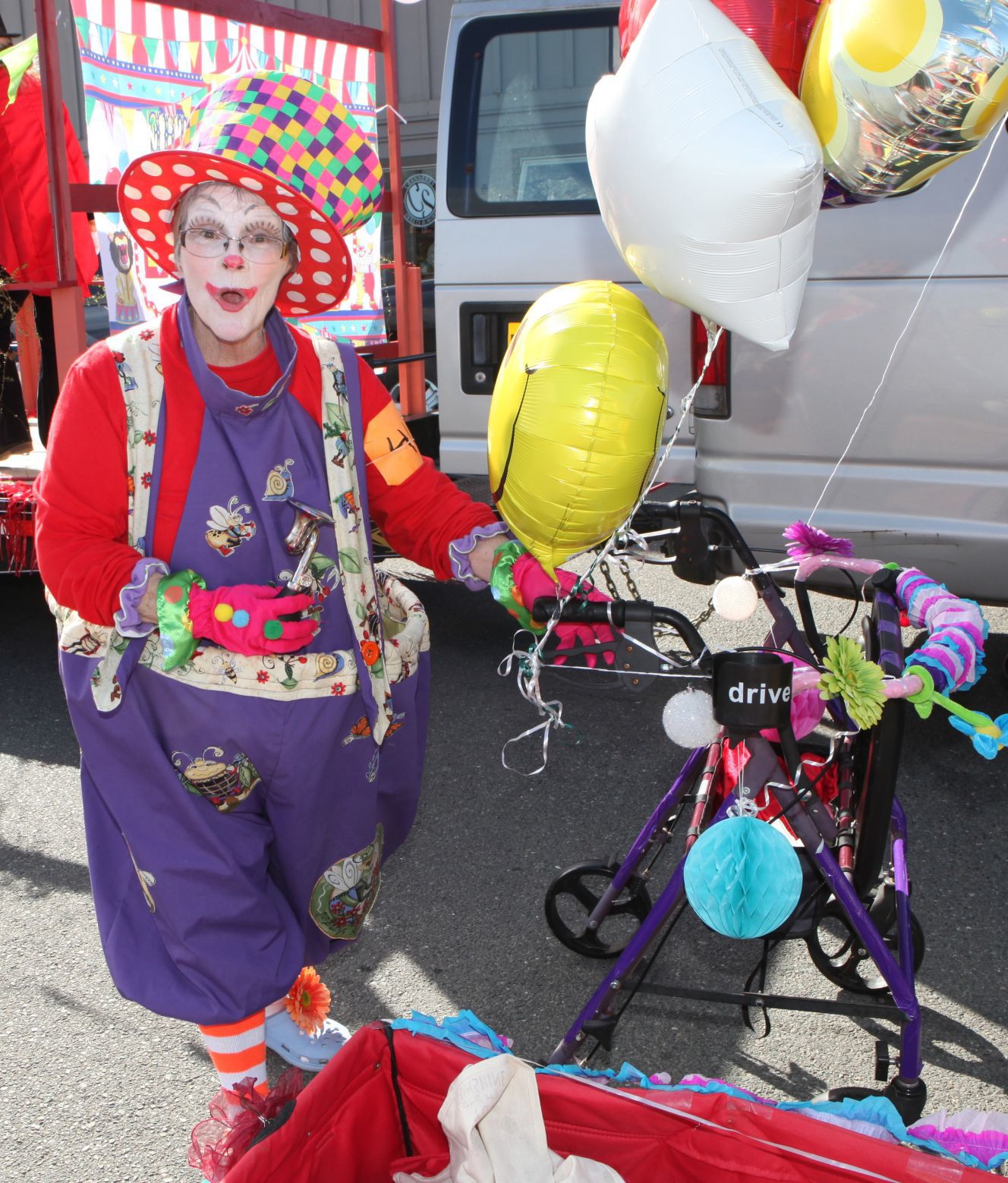 Cranberry Festival Parade - clown